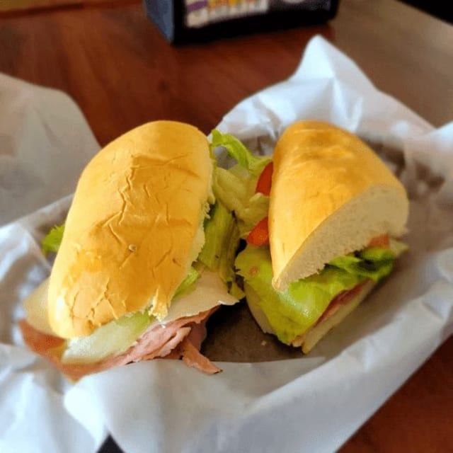 Turkey and Provolone Sub.