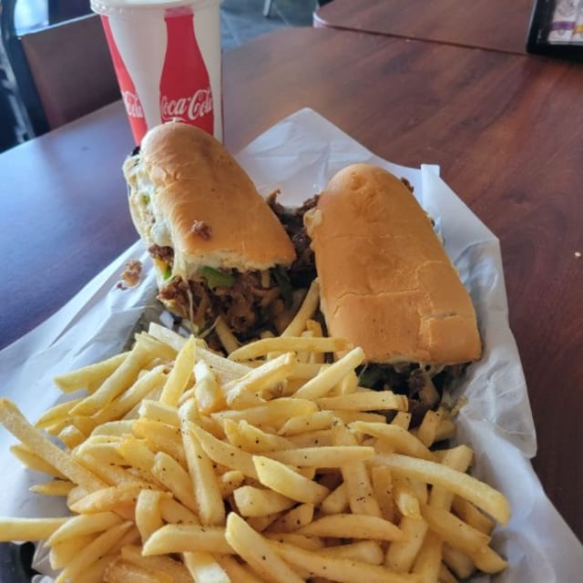 Philly Cheesesteak Sub.