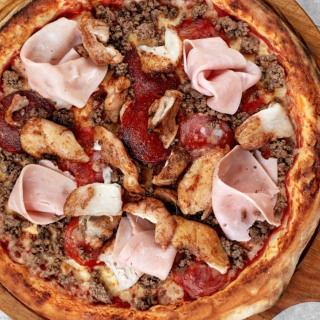 Meat Supreme Pizza.