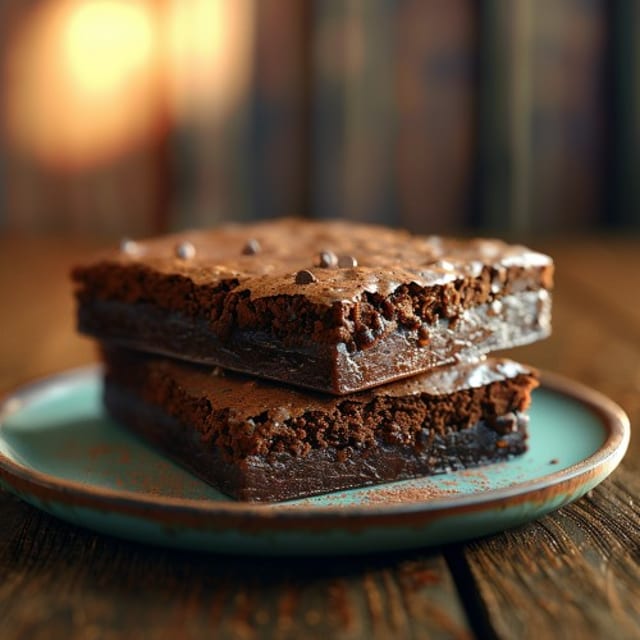 Homemade Brownies.