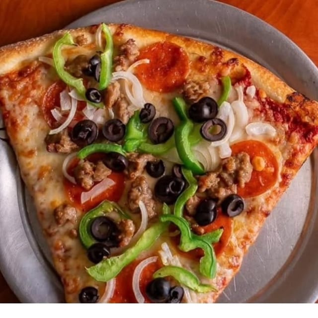 Specialty Pizza by the Slice.